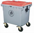 1100 liter outdoor trash container  4