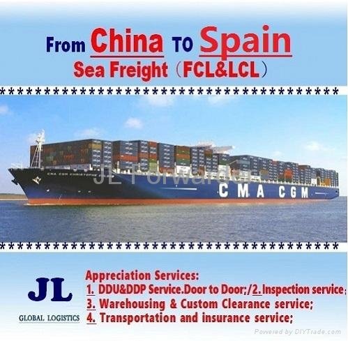 Ocean Shipping From Shenzhen To Spain