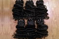 DOUBLE DRAWN CURLY MACHINE WEFT HAIR 2