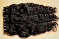 DOUBLE DRAWN CURLY MACHINE WEFT HAIR 3