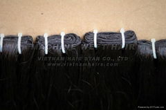 Vietnamese Double Drawn Straight Weft Hair 