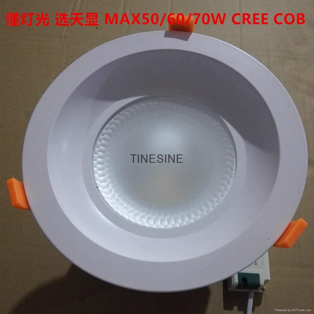LED Downlight MAX 70W 60W 50W CREE COB 2700K 3000K 4000K 5000K 2