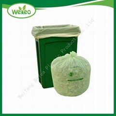  Black HDPE Polythene Bin Liners