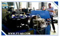 PE large diameter spiral wound inner rib corrugated pipe production line 3