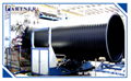 HDPE Large Diameter Hollow Wall Winding Pipe Production Line 1