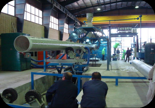 Continuous Filament Winding GRP Pipe Production Line 3