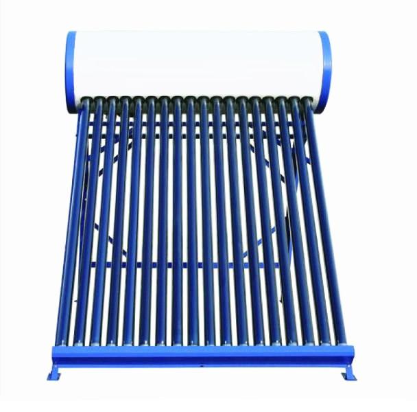 Non-pressurized solar hot water heater solar collector