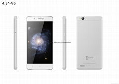 Kenxinda 4.5'' Splendid Smart phone V6 Silver