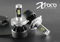 Brightest Auto H4 LED Cree Headlight Conversion Kits For Cars HB2 9003 Headlamps 1