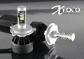 Brightest Auto H4 LED Cree Headlight Conversion Kits For Cars HB2 9003 Headlamps 3