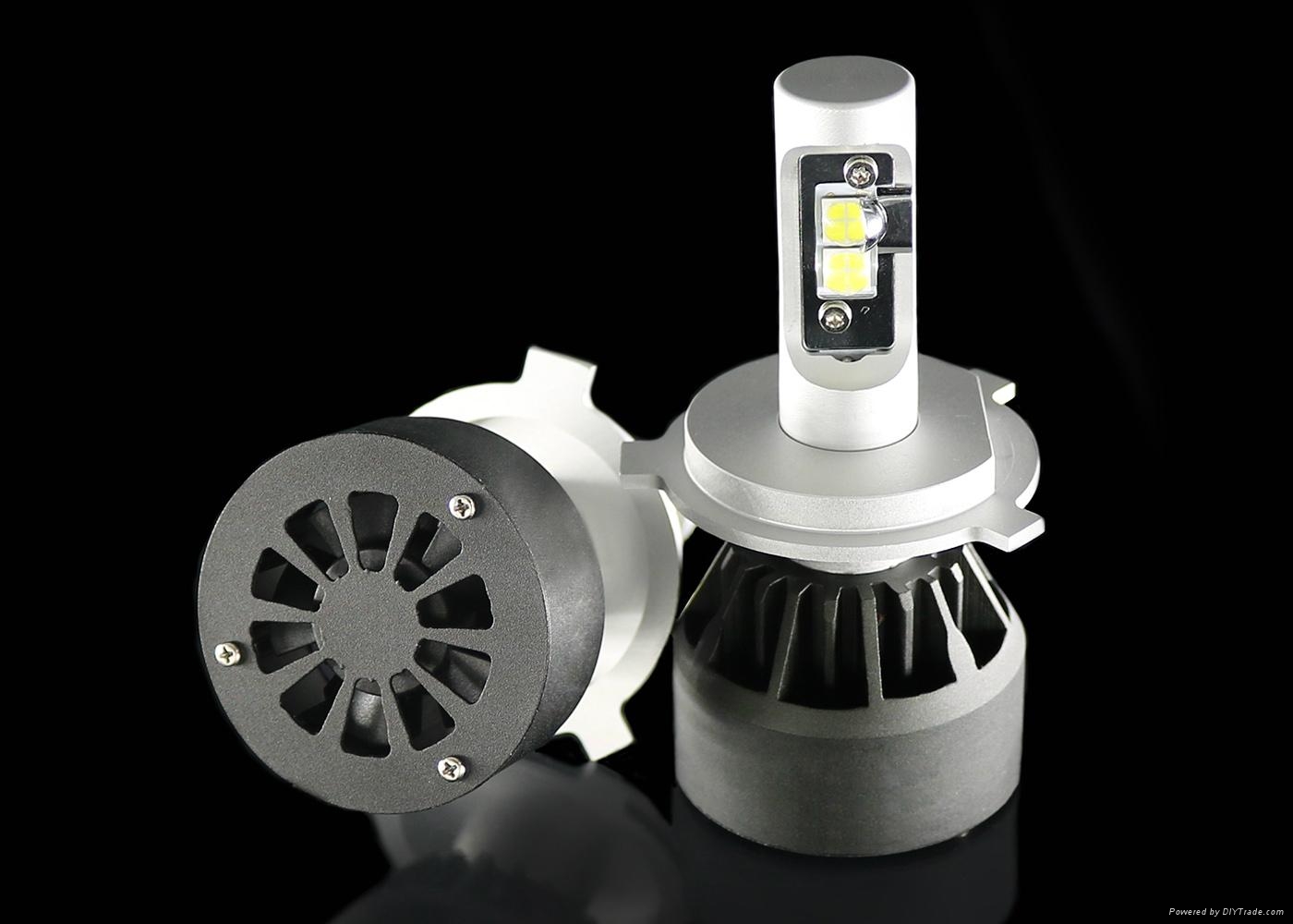 Brightest Auto H4 LED Cree Headlight Conversion Kits For Cars HB2 9003