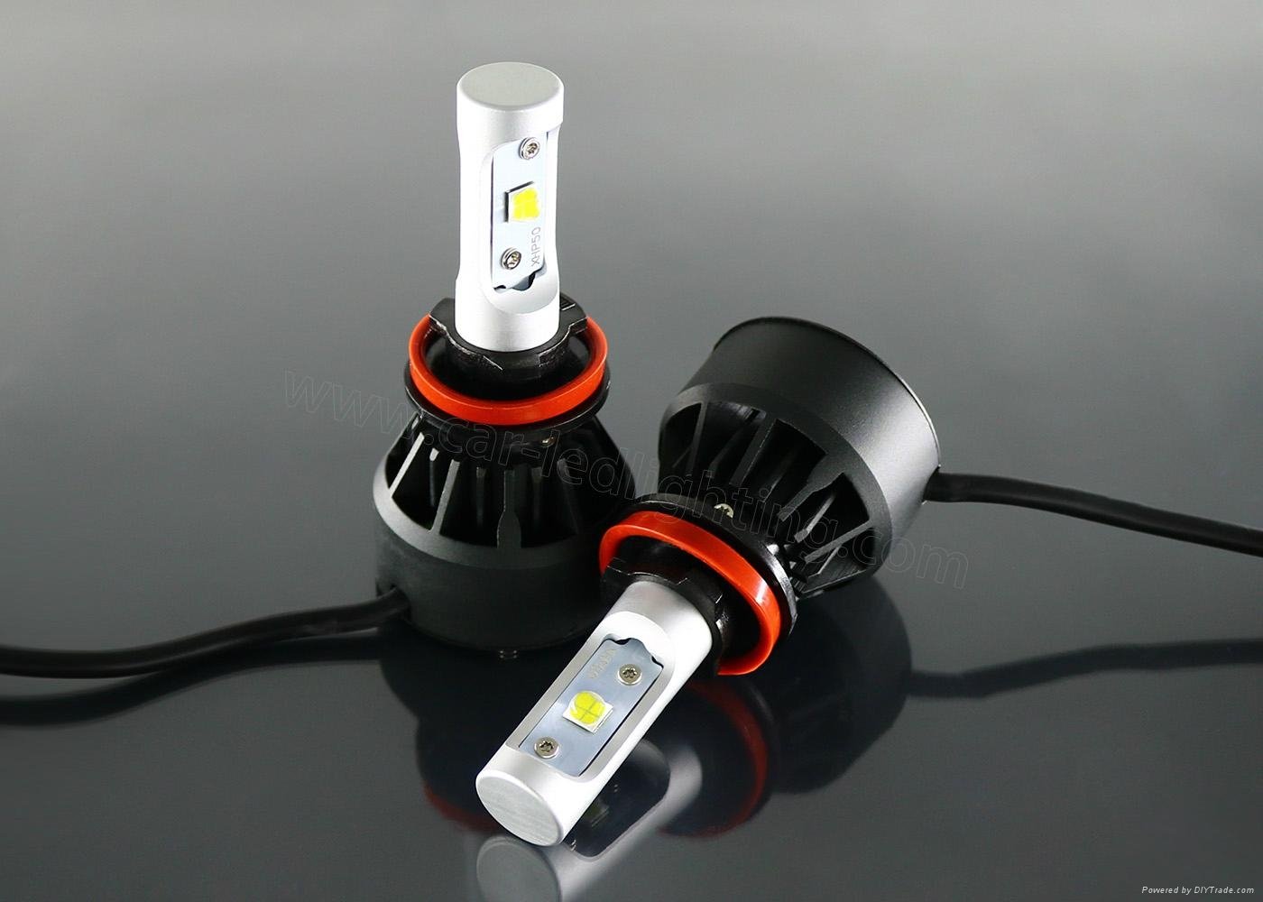 CE & ROHS LED Lights For Cars Headlights H8 Automotive Brightest LED Headlamp 3