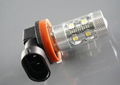 Automotive LED Bulbs Car Fog Lamps H7 H11 H16 9005 9006 LED Car Front Lights 2