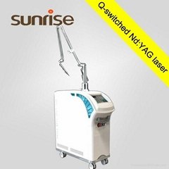 Tattoo Removal with CE Q switched laser