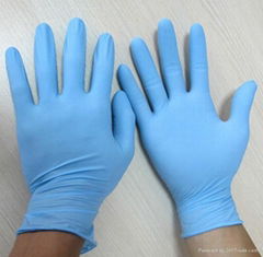 nitrile examination glove