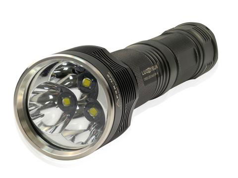 LuckySun 3 U2 LEDs Aluminium Alloy 26650 rechargeable 3000lm in led flashlights  4