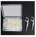 50pcs Box Packing of Dental Floss Picks