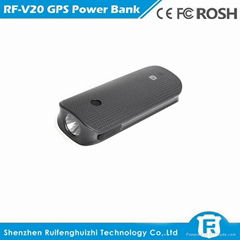 gps tracker power bank/ magnetic door