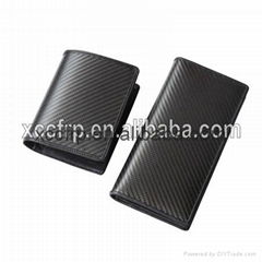 Hot Sale New Real Carbon Fiber Wallet