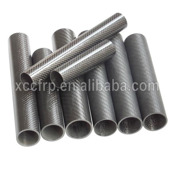 Factory High Strength 3k Plain Carbon Fiber Tube 12mm Od (12*10*500mm) 5