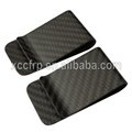 Hot sales real carbon fiber money clip carbon fiber wallet