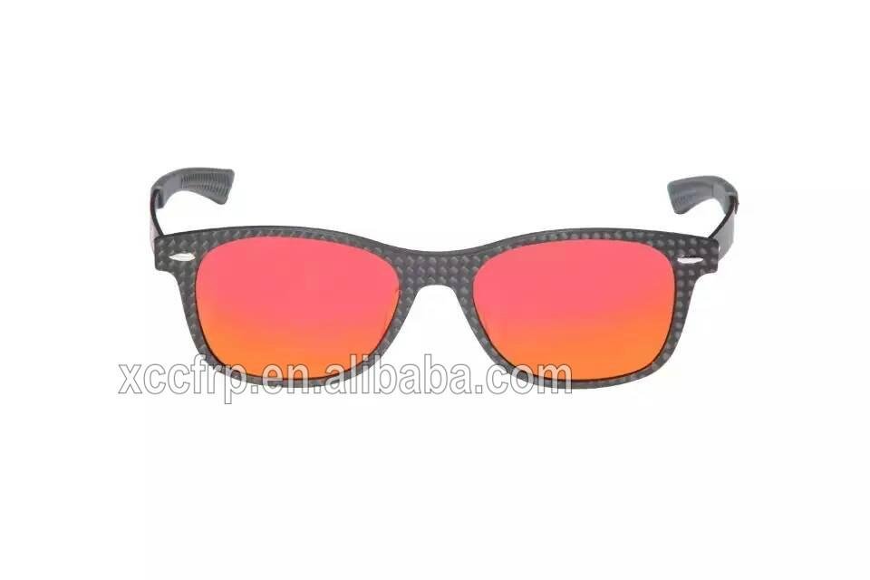Fashion Design Carbon Fiber Sunglasses 1k Carbon Fiber 4