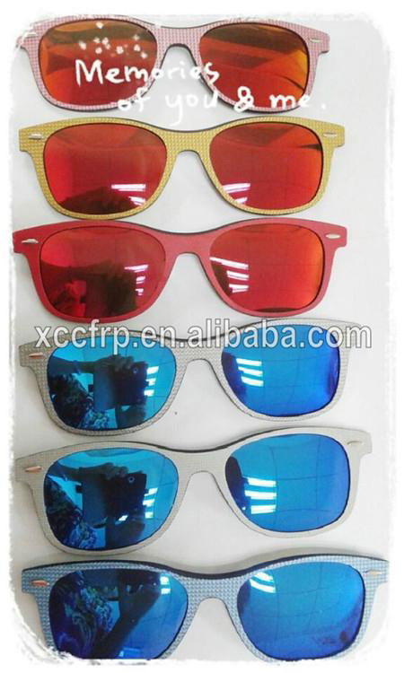 Fashion Design Carbon Fiber Sunglasses 1k Carbon Fiber 5