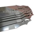 Customized 3K toray CF sheet CNC cutting carbon fiber UAV drone RC chassis parts