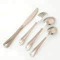 China Factory Direct High grade gold cutlery; flatware;cutlery set;spoon 3