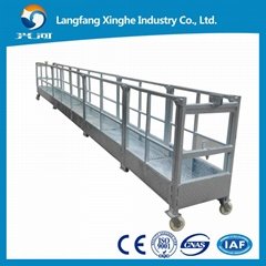 zlp series hanging mobile working platform with ce certificate