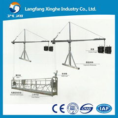 wire rope hanging paltform with ce certificate