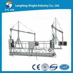 7.5m suspended working platform with counter weight