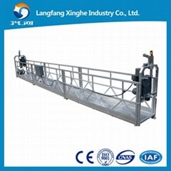 temporery suspended platform for building glass cleaning