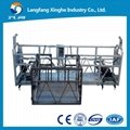 adjustable height electric construction gondola with ce certificate 4