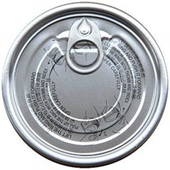 502  aluminum easy open lid