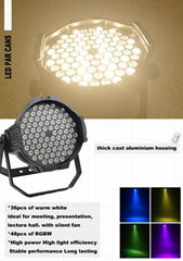 Indoor RGBWA 84pcs*3w Multi-functional LED Par Can Light