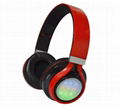 Nice Model 4in1 LED Flash Light Bluetooth Headphone for Mobile MP3/4 iphone 4S/5