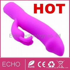 New simulate glans lovely hitting rabbit vibrator