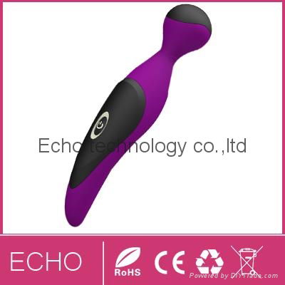 Purple sex toy dancer 10 frequency AV vibrator