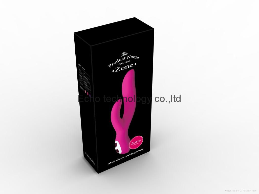 Stylish 7 founctions vibrator with silicone and ABS material