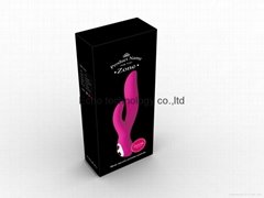 Stylish 7 founctions vibrator with silicone and ABS material