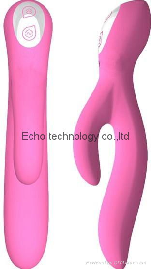 Stylish 7 founctions vibrator with silicone and ABS material 2