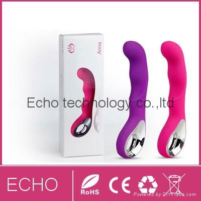 Luxury multi-speed G-spot waterproof rechargeable vibrator