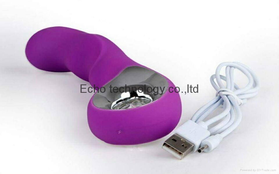 Luxury multi-speed G-spot waterproof rechargeable vibrator 2