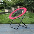 Camping spring chairs, moon chair folding, portable in carry bag