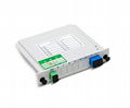 mini fiber optic FBT PLC splitter 1