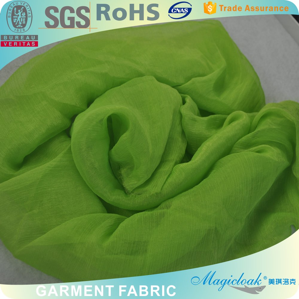 Crepe Silk Chiffon fabric for scarf price per meter