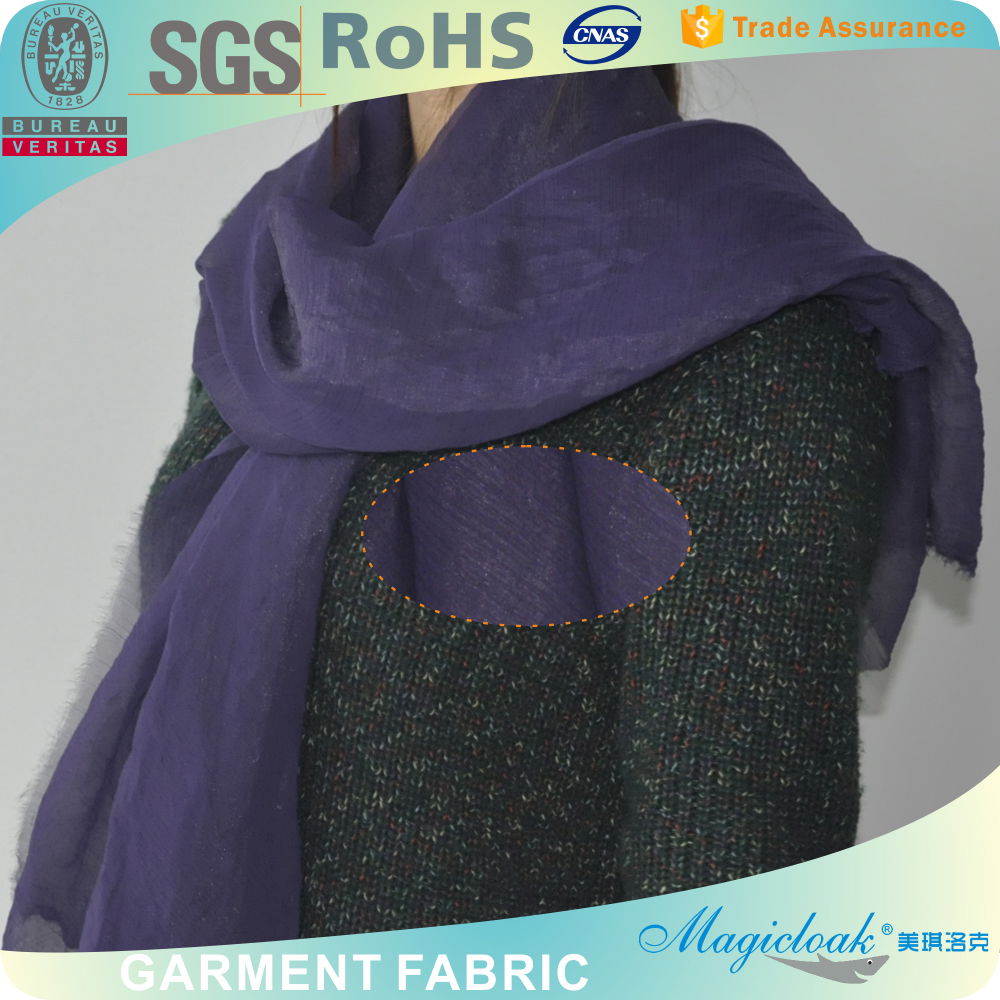 Crepe Silk Chiffon fabric for scarf price per meter 3