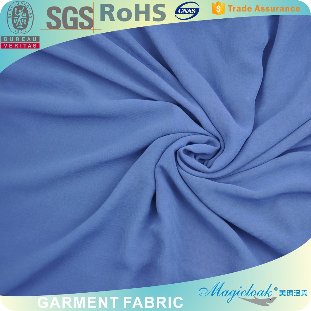 Spandex Chiffon fabric wholesale good quality 100% polyester 5