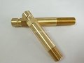 DME mold component brass extension nipple 4